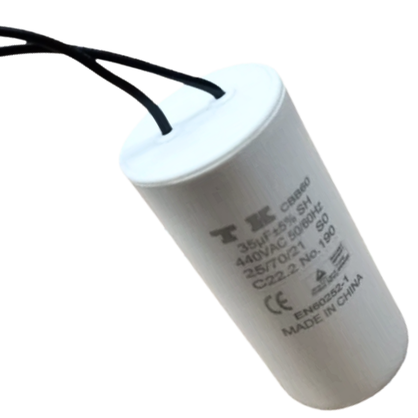 Capacitor De Partida 35uF 440V 38x76mm (2Fios)