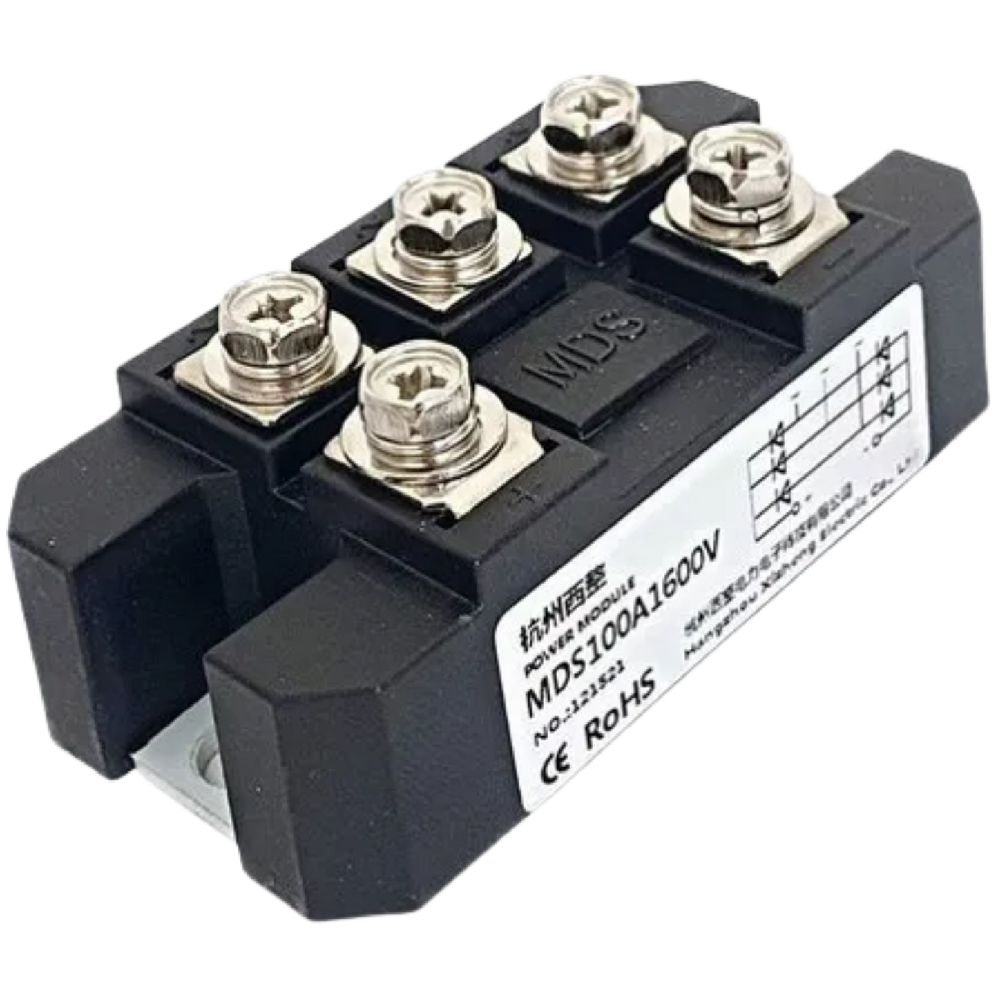 Ponte Retificadora MDS100-16 1600V 100A
