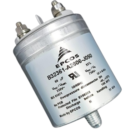 Capacitor De Partida 60uF 250V 60x70mm (Fast-on)