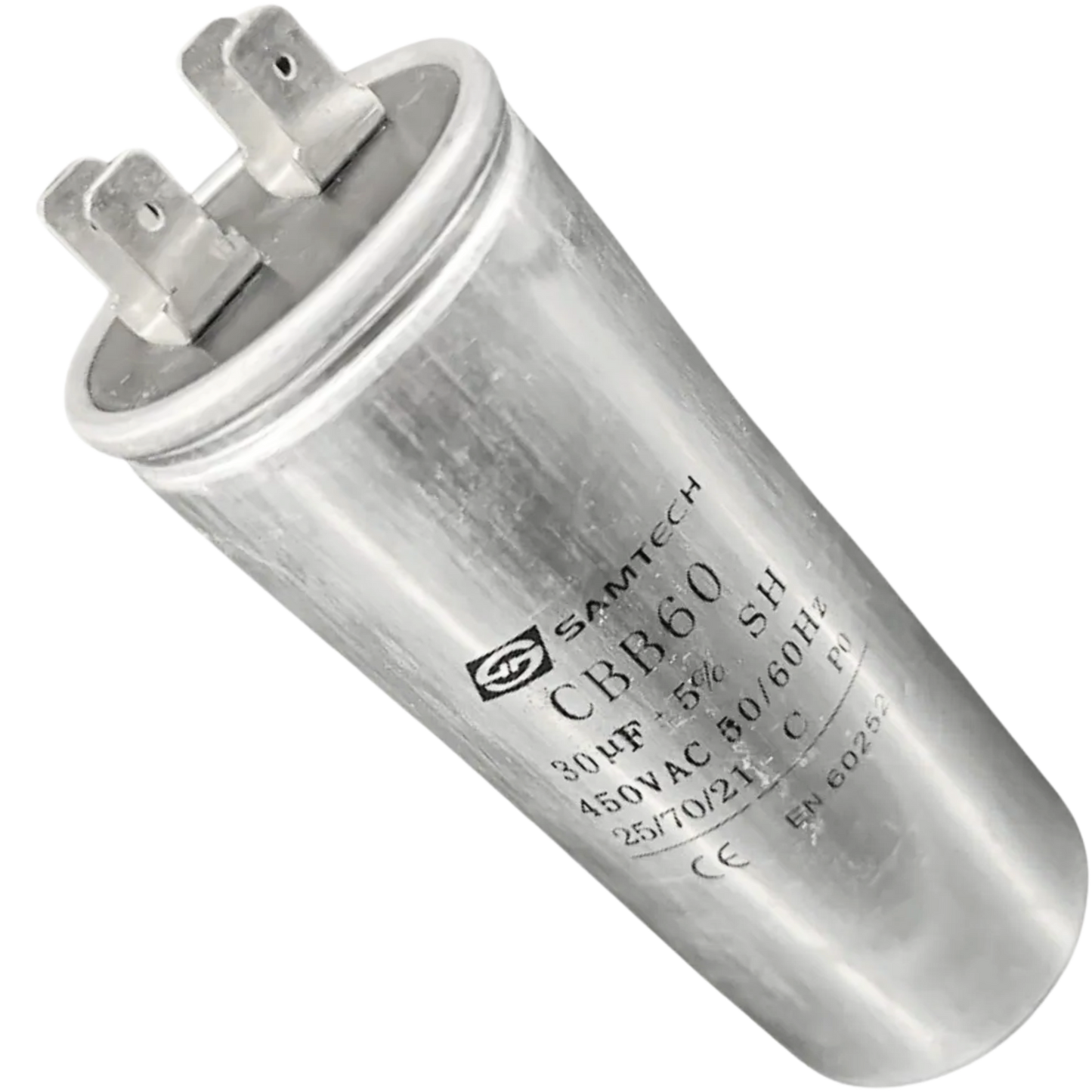 Capacitor De Partida 30uF 450V 40x100mm (Fast-on)