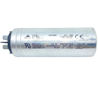 Capacitor de Partida 10uF 400V 35x78mm (Fast-on)