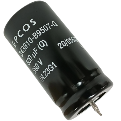 Capacitor Eletrolítico Snap-in 500uF 360V 25x50mm