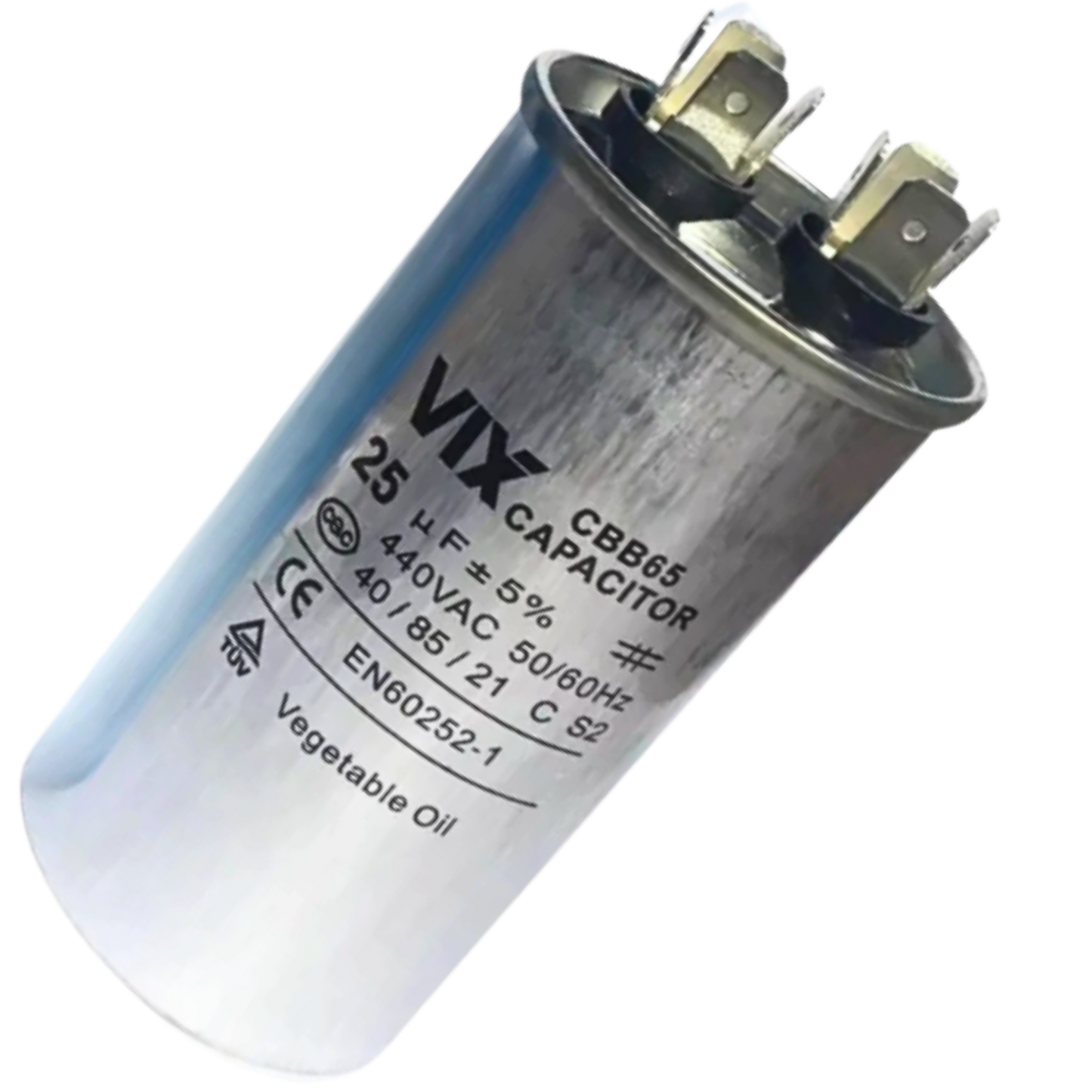 Capacitor Partida 25uF 440V 45x90mm (Fast-on)