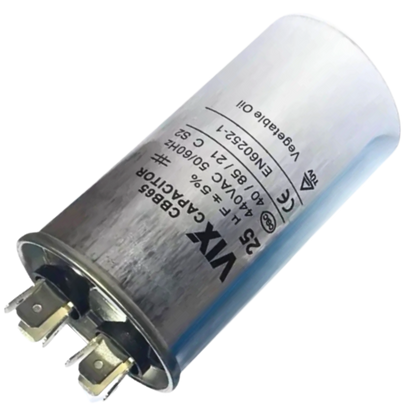 Capacitor Partida 25uF 440V 45x90mm (Fast-on)