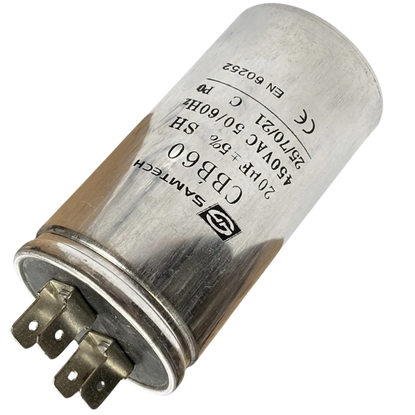 Capacitor De Partida 20uF 450V 40x77mm (Fast-on)