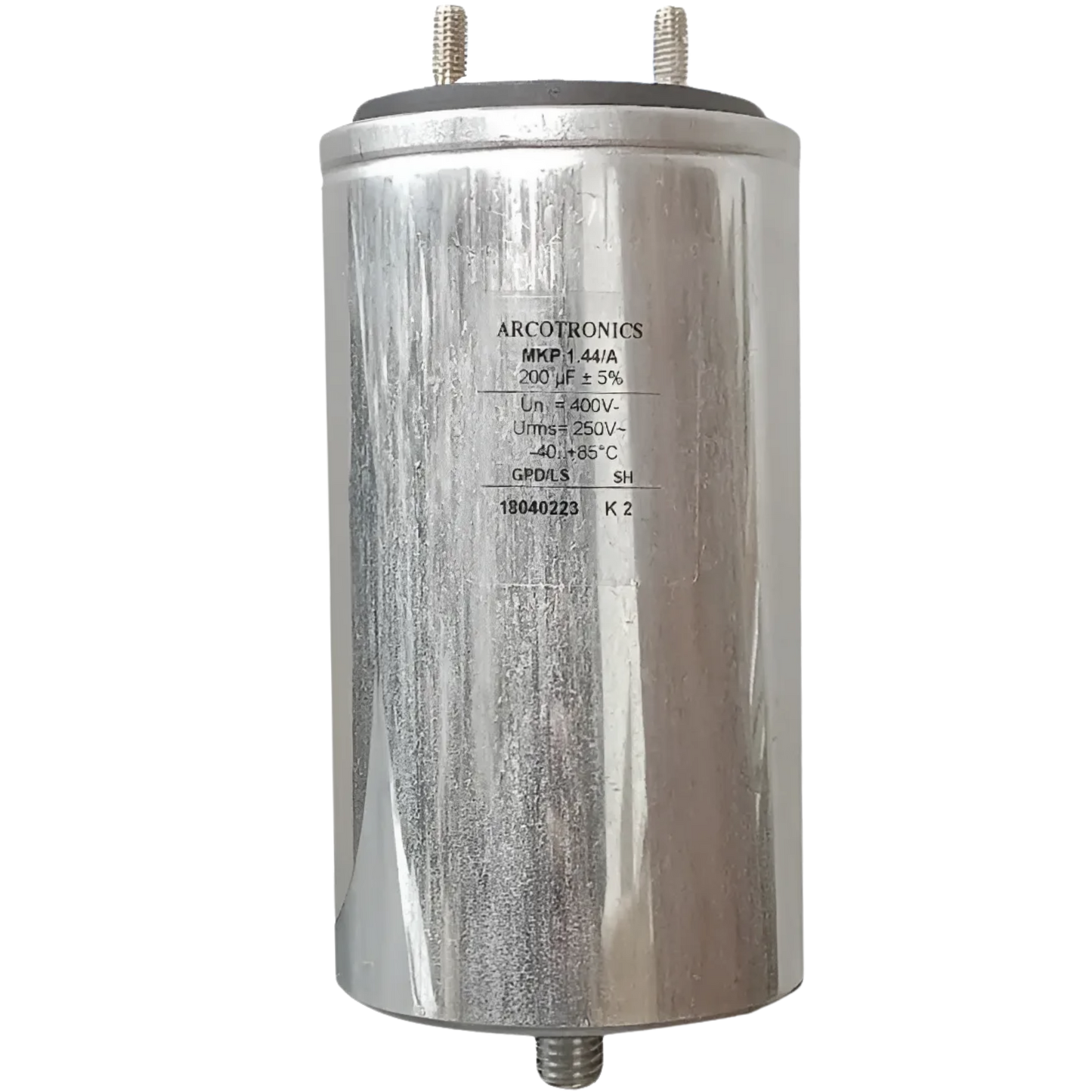 Capacitor De Partida 200uF 400V 75x140mm (Fast-on)