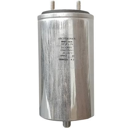 Capacitor De Partida 200uF 400V 75x140mm (Fast-on)