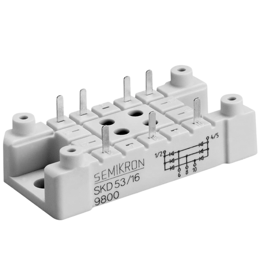 Ponte Retificadora SKD53/16 1600V 53A