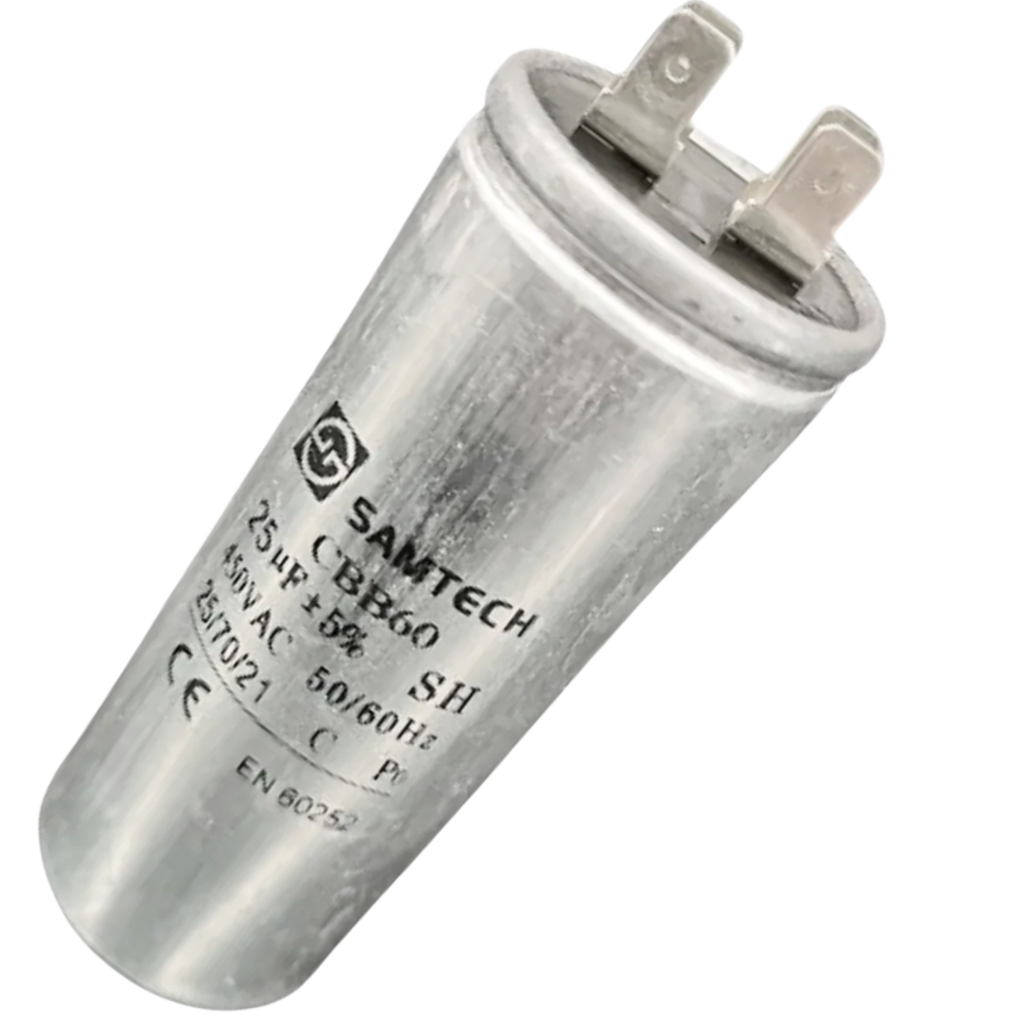 Capacitor De Partida 25uF 450V 40x100mm (Fast-on)