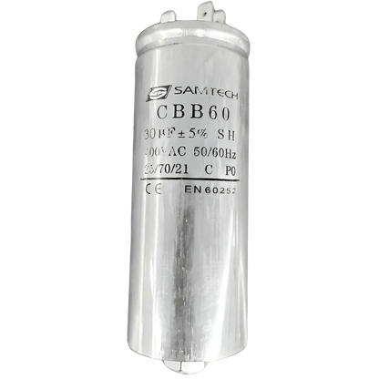 Capacitor De Partida 30uF 400V 40x98mm (Fast-on)