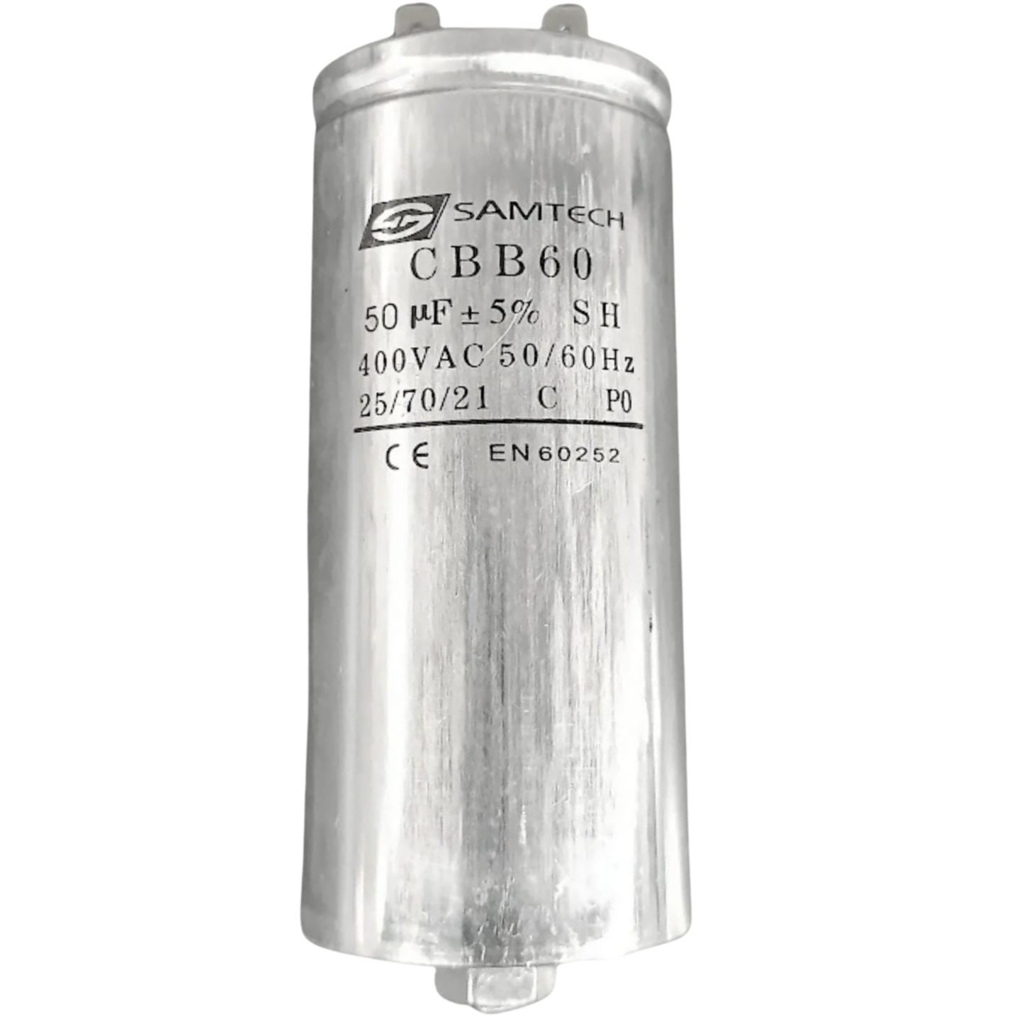 Capacitor De Partida 50uF 400V 50x105mm (Fast-on)