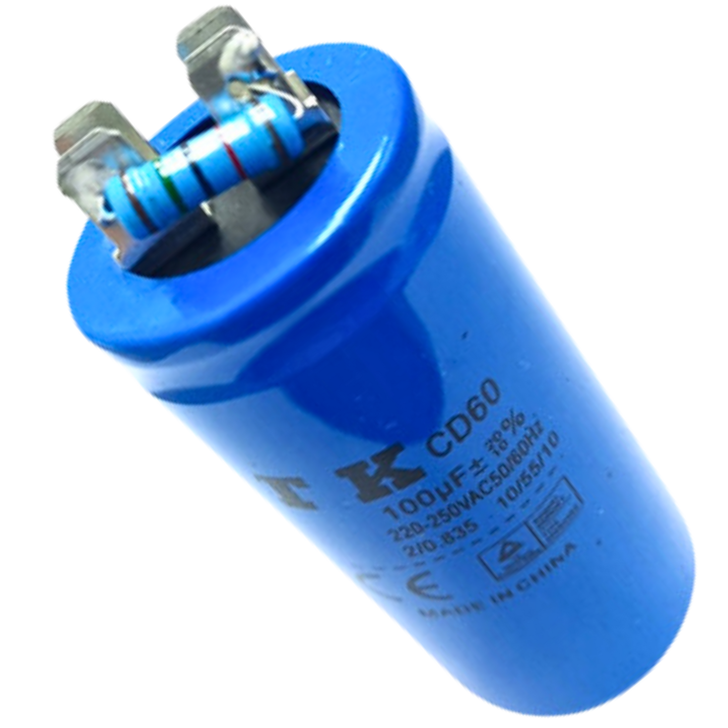 Capacitor De Partida 100uF 220/250v 42x80mm (Fast-on)
