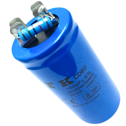Capacitor De Partida 100uF 220/250v 42x80mm (Fast-on)