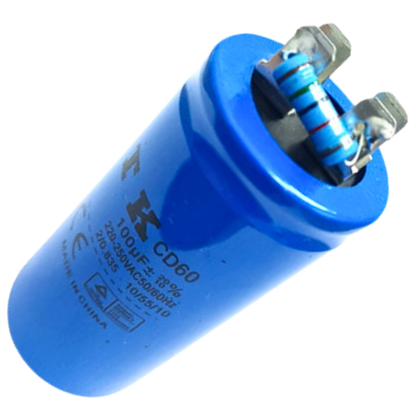 Capacitor De Partida 100uF 220/250v 42x80mm (Fast-on)