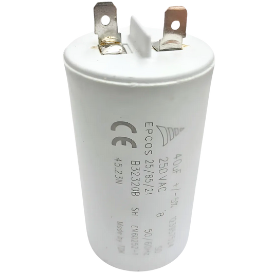 Capacitor De Partida 40uF 250V 40x71mm (Fast-on)