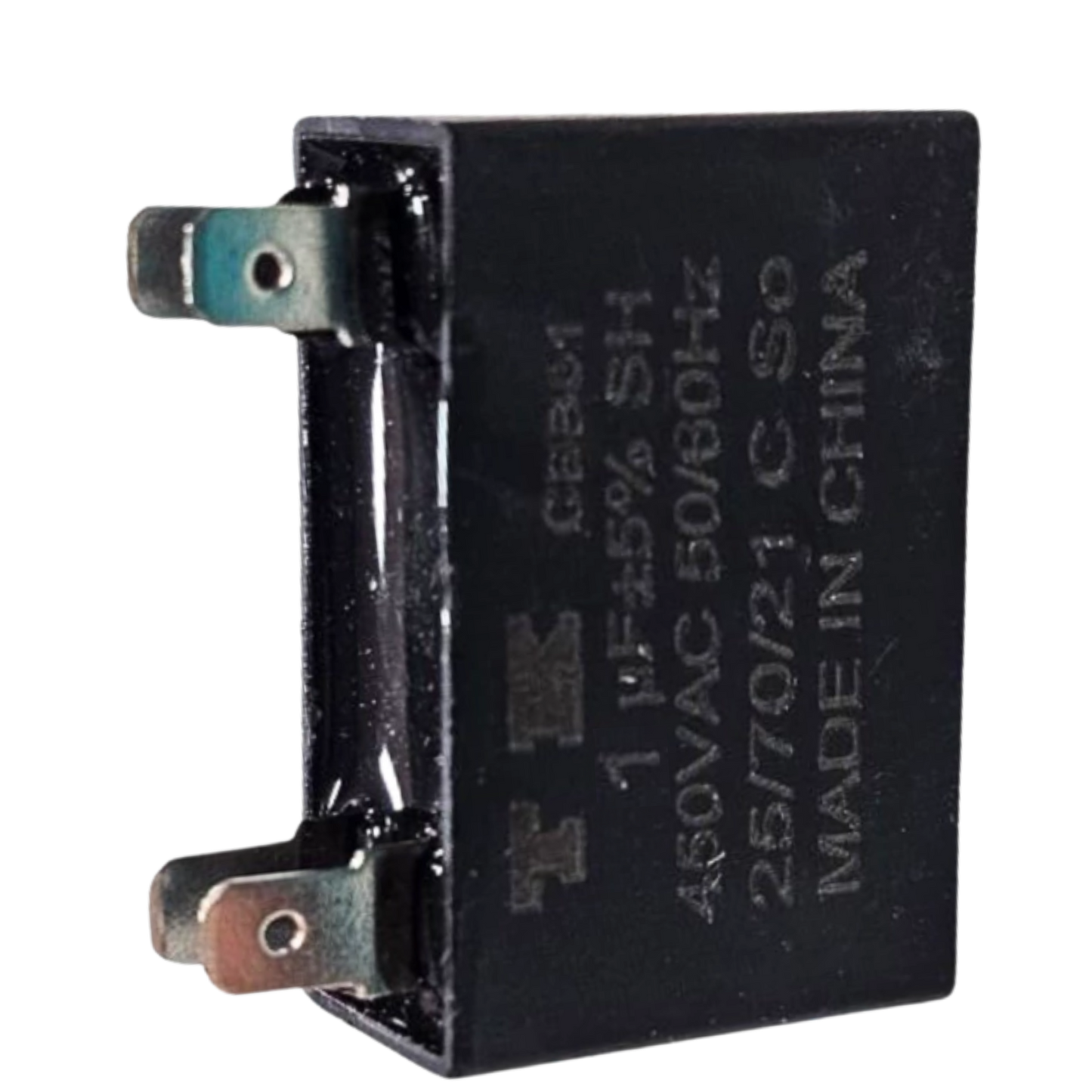 Capacitor De Partida CBB61 1uF 450V (Fast-on)