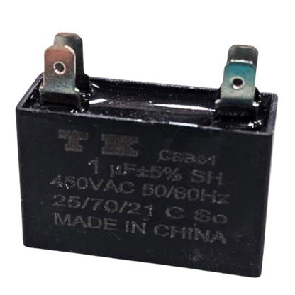 Capacitor De Partida CBB61 1uF 450V (Fast-on)