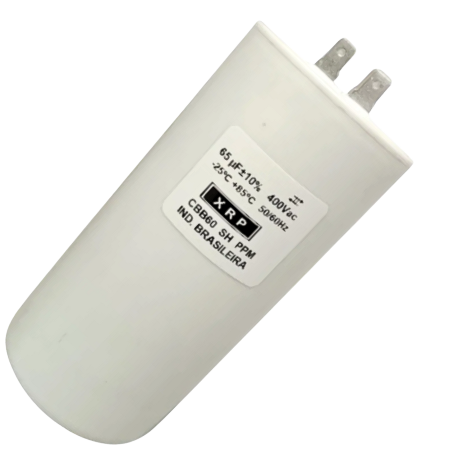 Capacitor De Partida 65uF 400V 60x120mm (Fast-on)