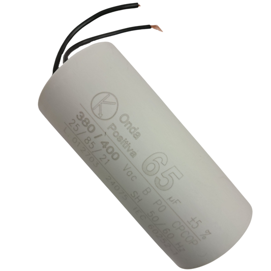 Capacitor De Partida 65uF 380/400V 45x95mm (2Fios)