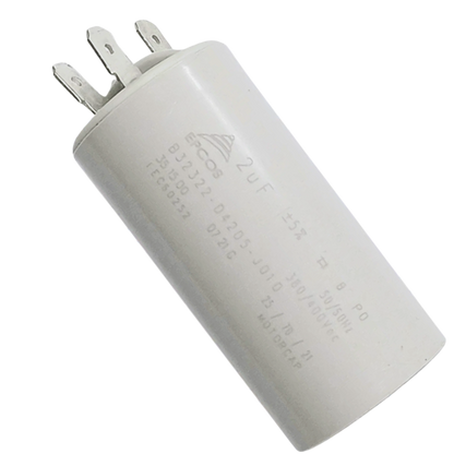 Capacitor De Partida 2uF 380/400V 31x61mm (Fast-on)