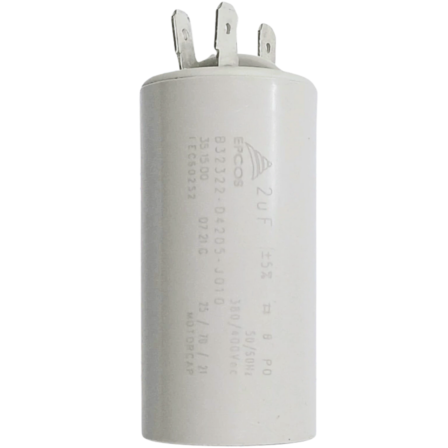 Capacitor De Partida 2uF 380/400V 31x61mm (Fast-on)