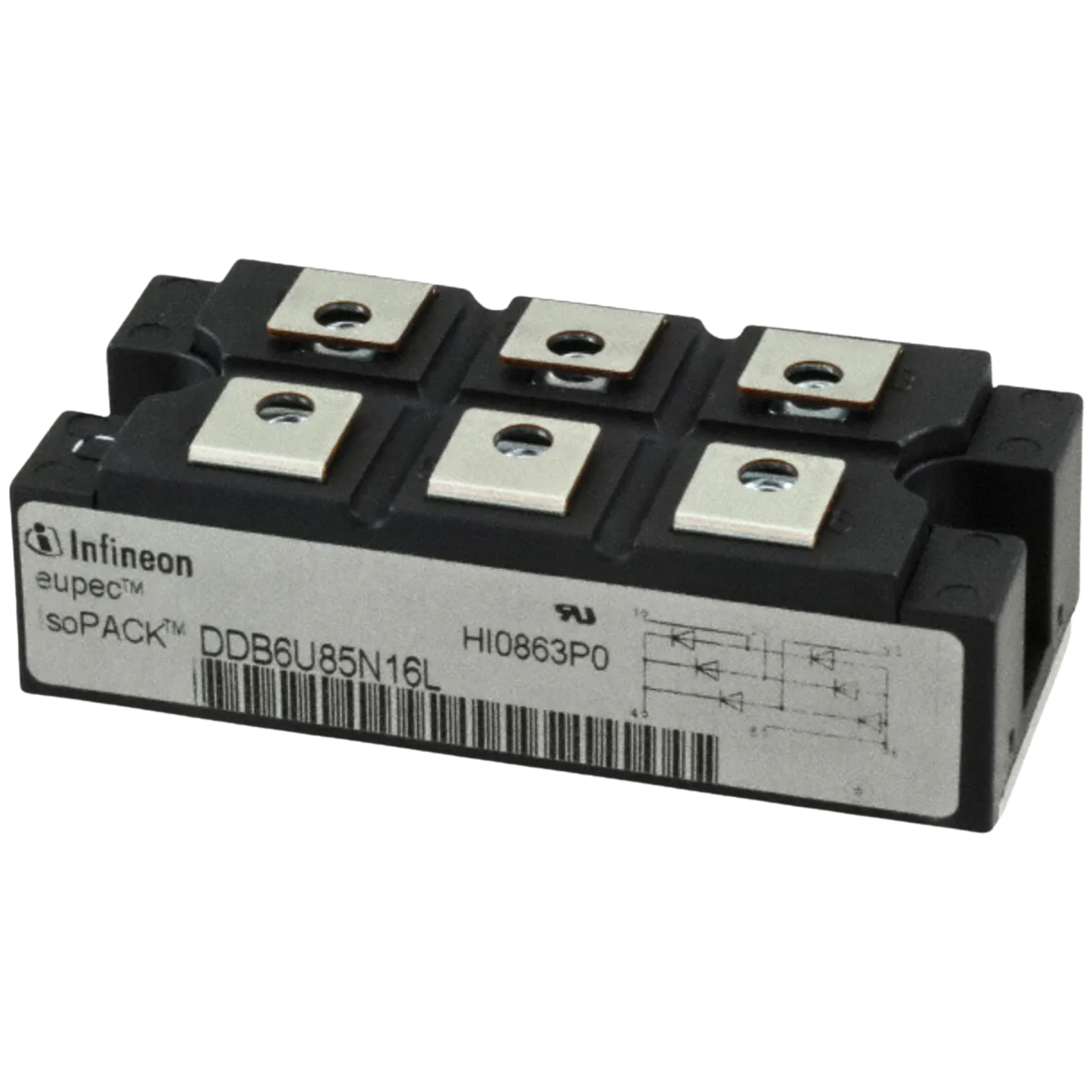 Módulo IGBT DDB6U85N16L 1600V 60A