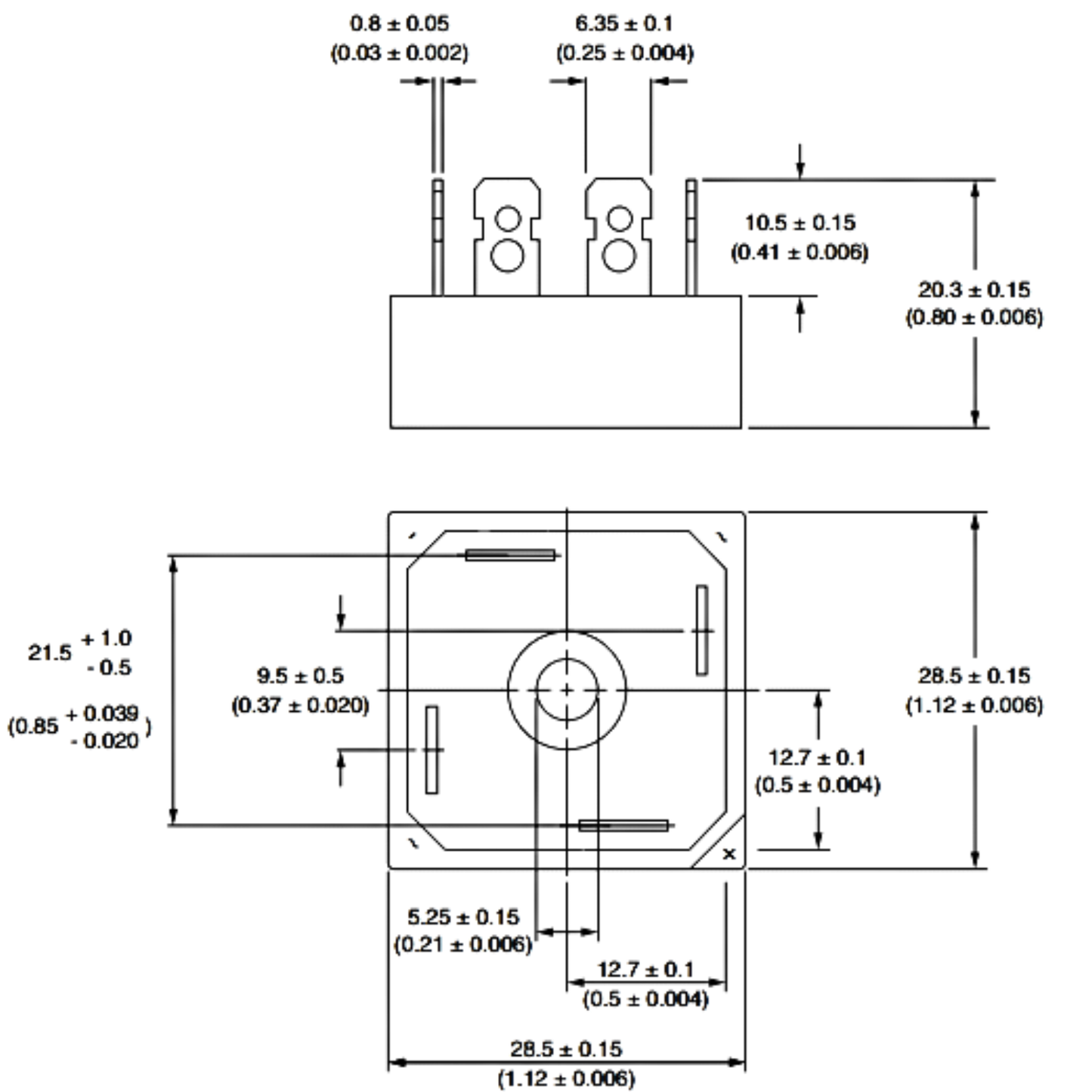 Ponte Retificadora 26MB120A 1200V 420A