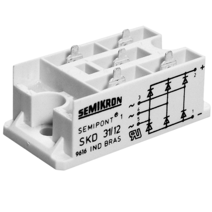 Ponte Retificadora SKD31/12 1200V 31A