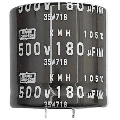 Capacitor Eletrolítico Snap-in 180uF 500V 35x30mm