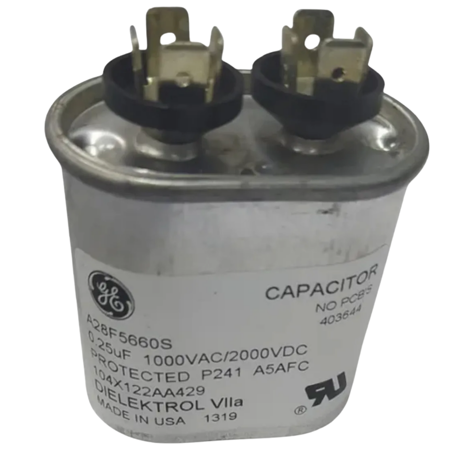Capacitor De Partida 0,25uF 1000/2000V 32x52mm (Fast-on)