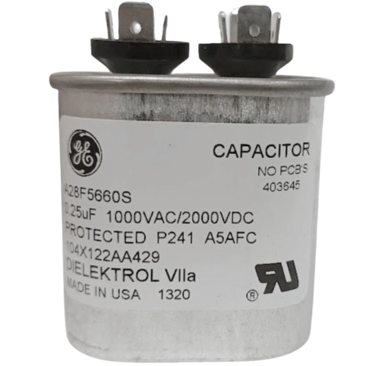 Capacitor De Partida 0,25uF 1000/2000V 32x52mm (Fast-on)