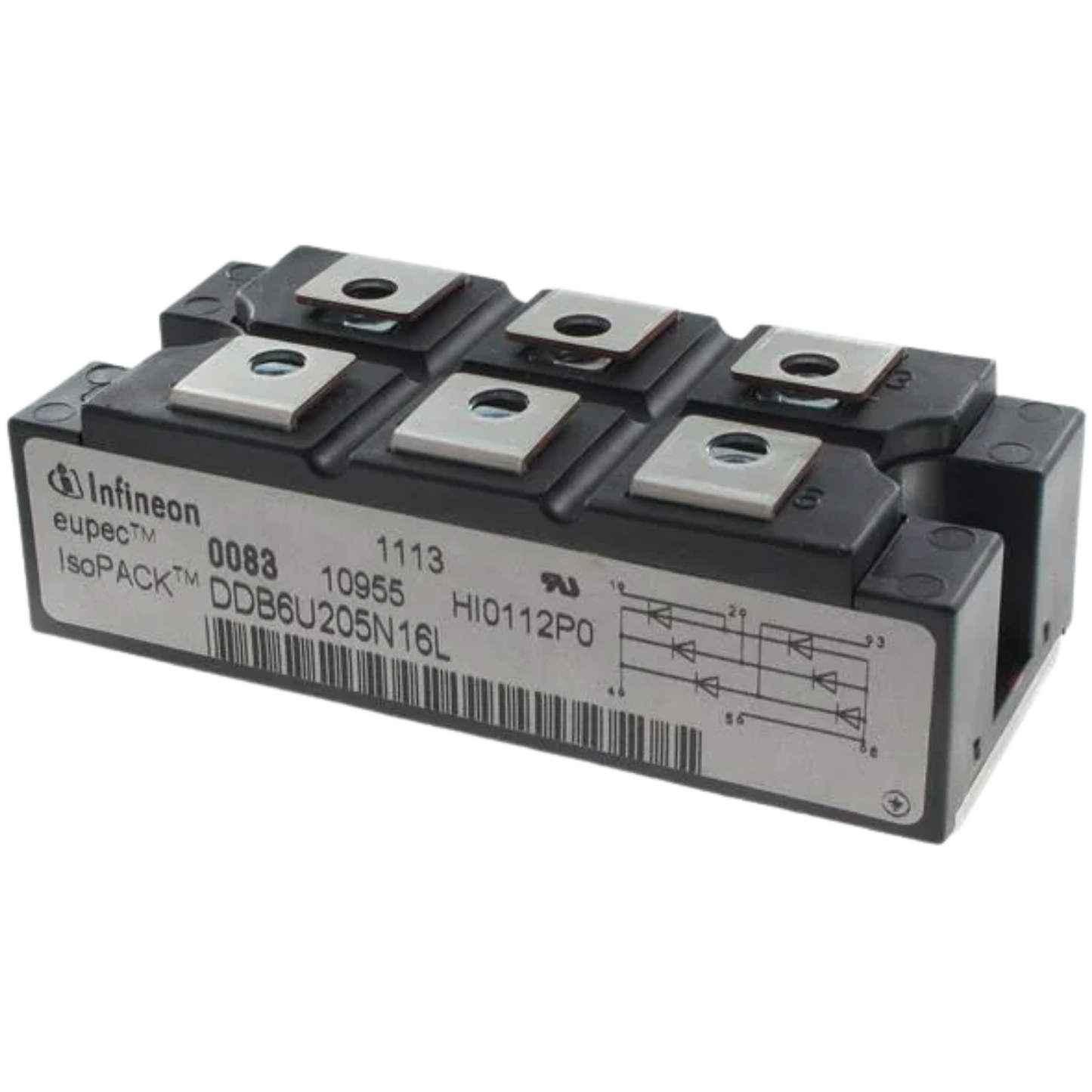 Módulo IGBT DDB6U205N16L 1600V 205A