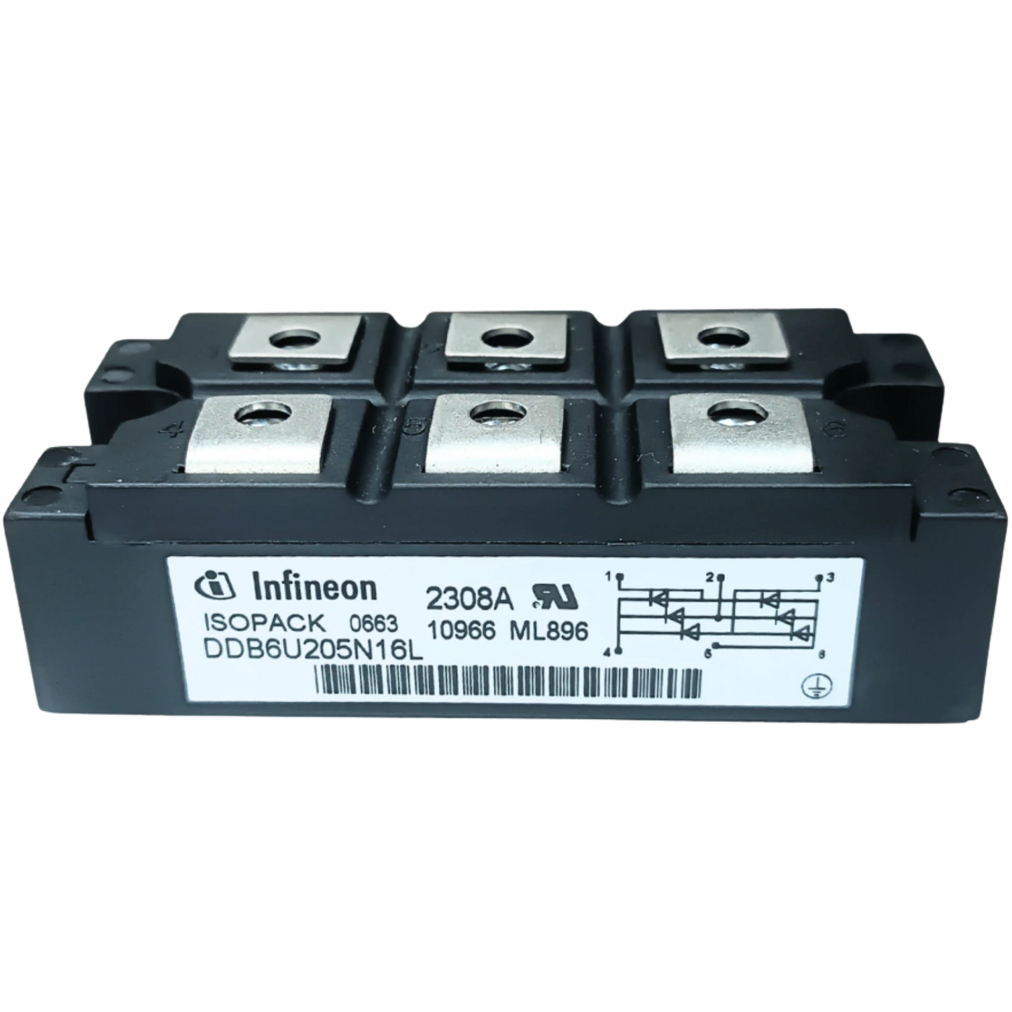 Módulo IGBT DDB6U205N16L 1600V 205A