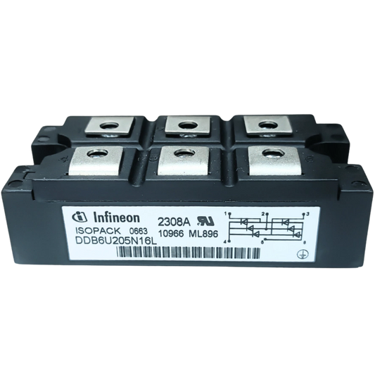 Módulo IGBT DDB6U205N16L 1600V 205A