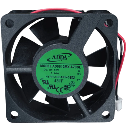 Microventilador AD0612MX-A70GL 12VDC 0,14A 60x60x25mm