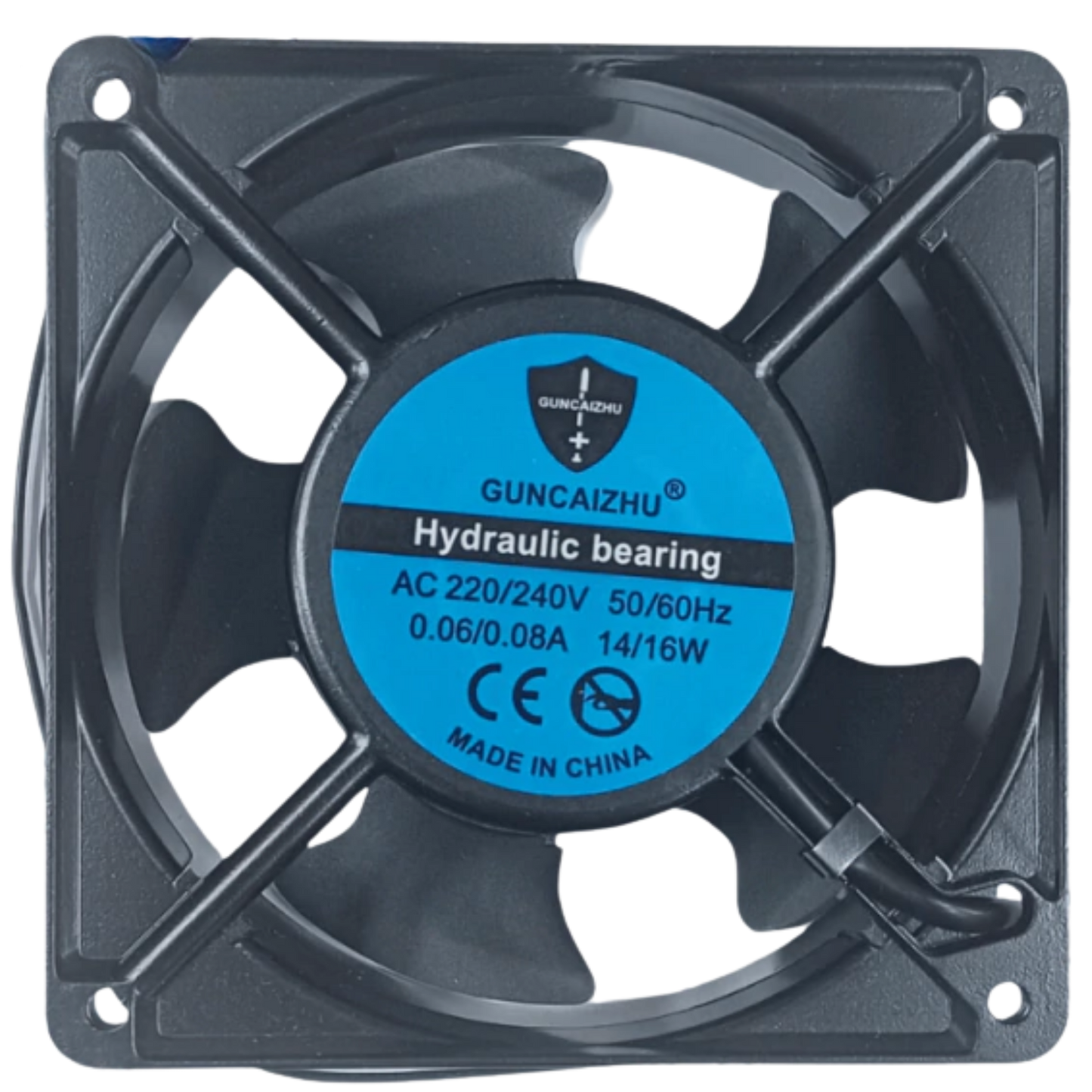 Microventilador 220/240VAC 0,06/0,08A 120x120x38mm