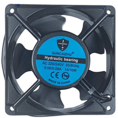 Microventilador 220/240VAC 0,06/0,08A 120x120x38mm