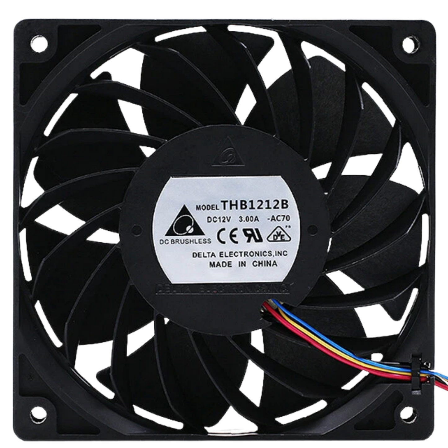 Microventilador THB1212B 12VDC 3A 120x120x25mm