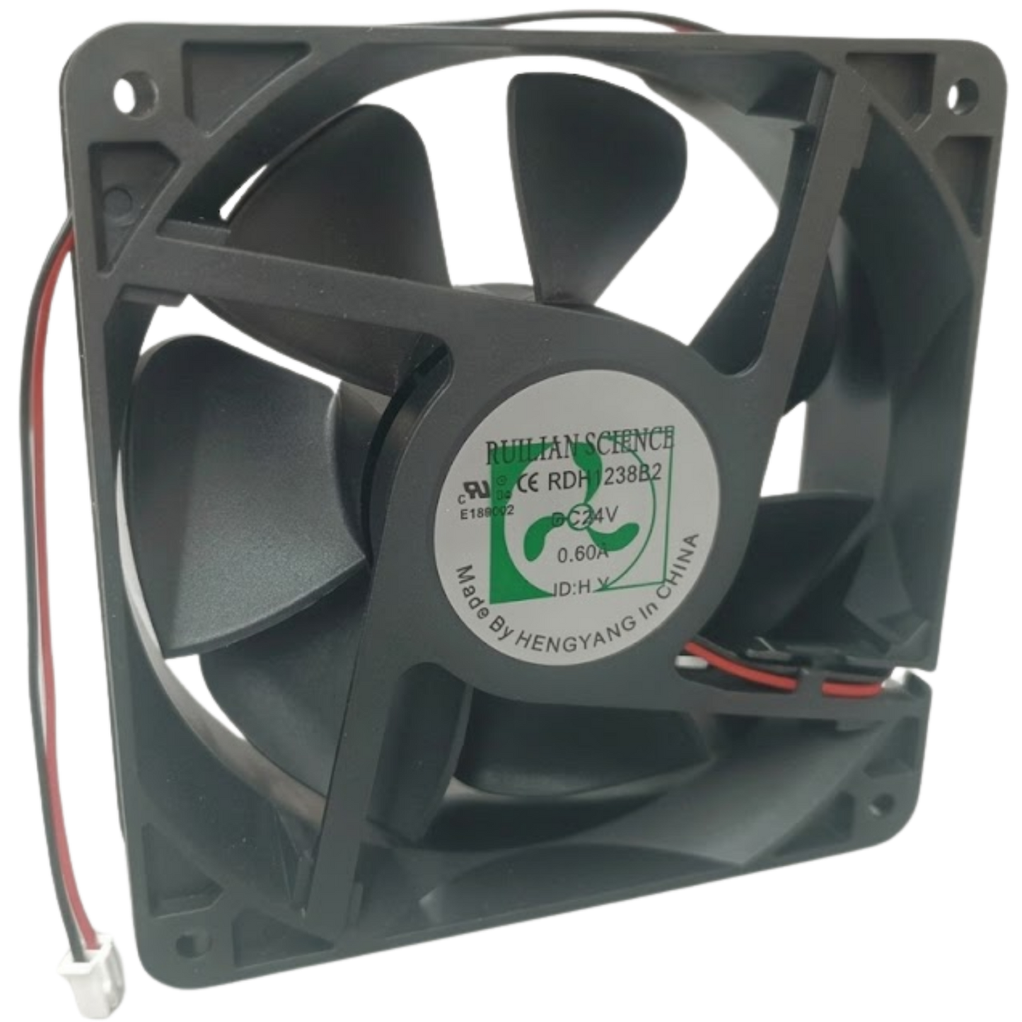 Microventilador RDH1238B2 24VDC 0,60A 120x120x38mm