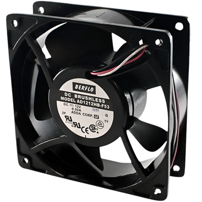 Microventilador AD1212HBF-53 12VDC 0,50A 120x120x38mm