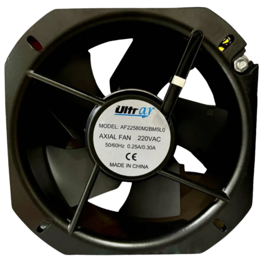 Microventilador AF22580M2BM5L0 220VAC 0,25/0,30A 225x225x80mm