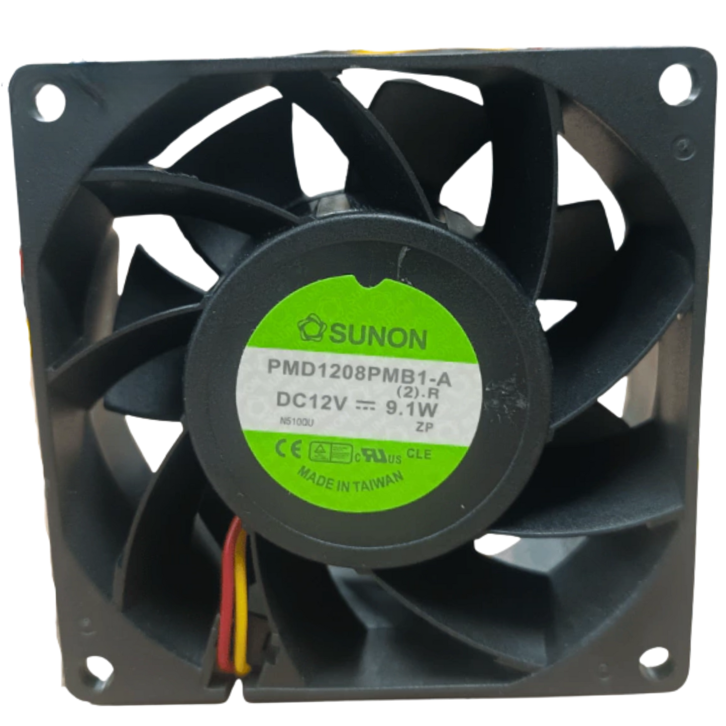 Microventilador PMD1208PMB1-A 12VDC 0,76A 80x80x38mm