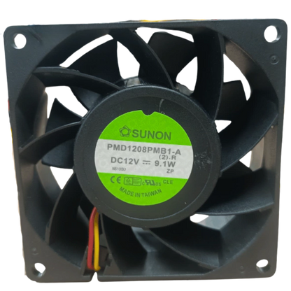Microventilador PMD1208PMB1-A 12VDC 0,76A 80x80x38mm