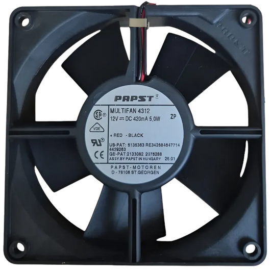 Microventilador MF4312 12VDC 0,42A 5W 120x120x32mm