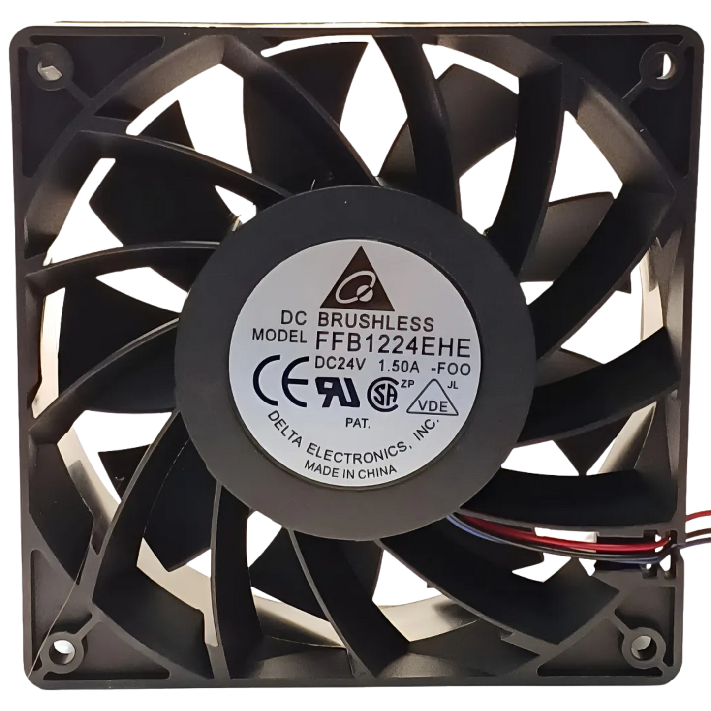 Microventilador FFB1224EHE 24V 1,50A 120x120x38mm