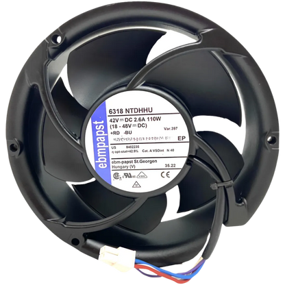 Microventilador 6318NTDHHU 42VDC 2,6A 172x50mm