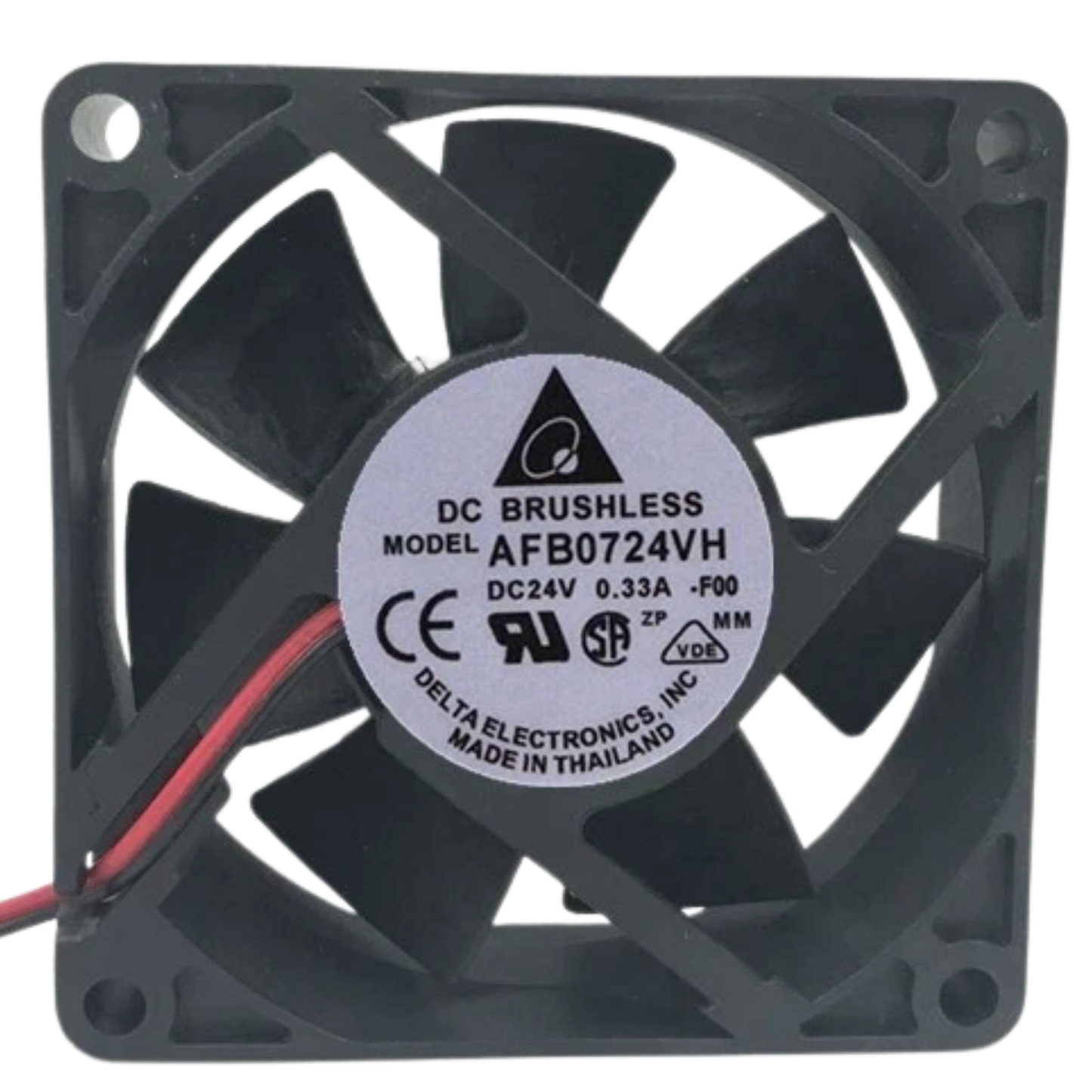 Microventilador AFB0724VH 24VDC 0,33A 70x70x25mm