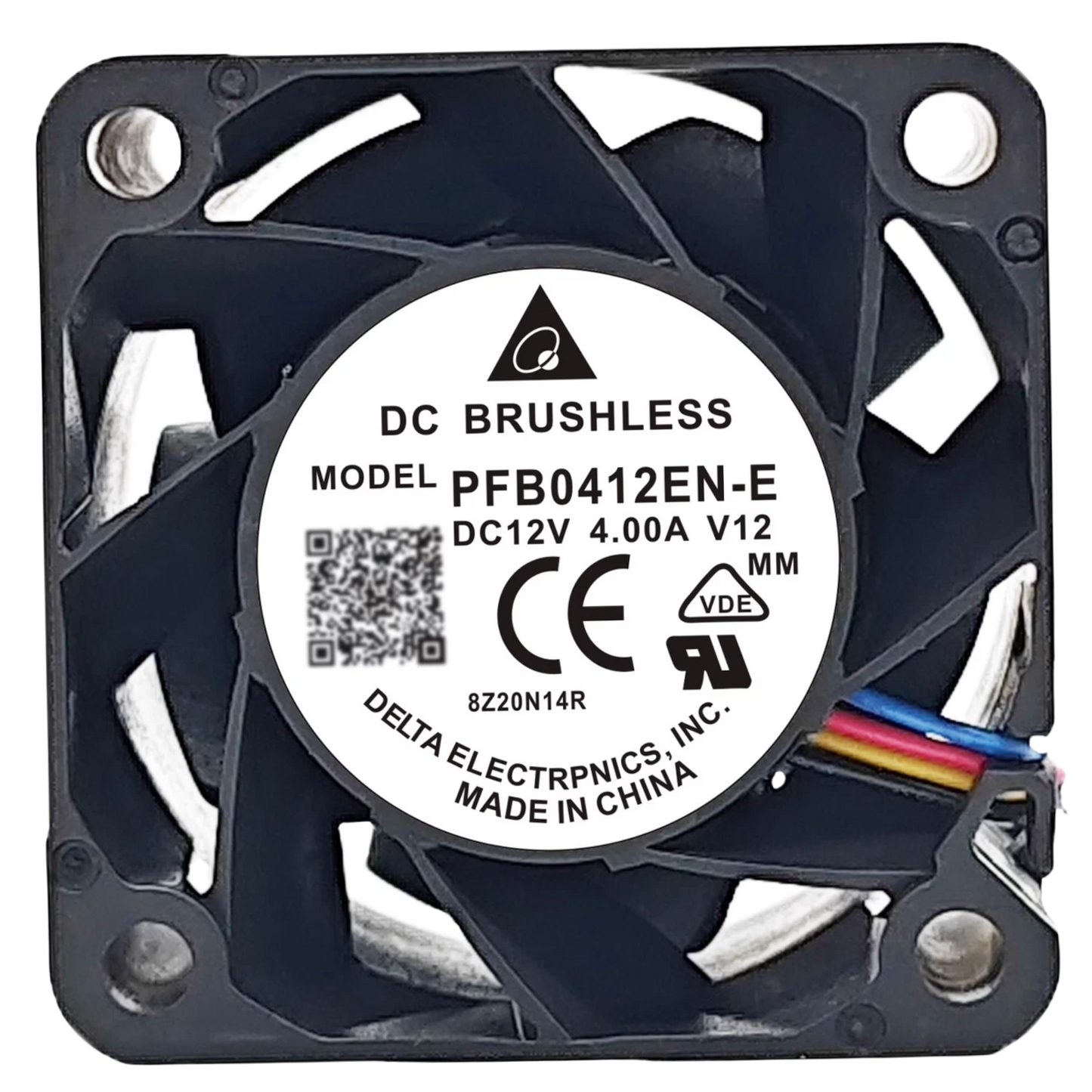 Microventilador PFB0412EN-E 12VDC 4A 40x40x28mm