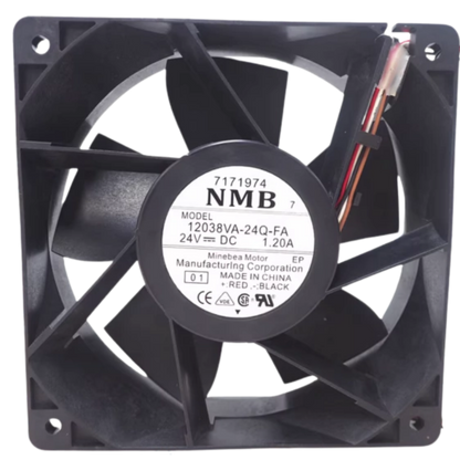 Microventilador NMB12038VA-24Q-FA 24VDC 1,20A 120x120x38mm