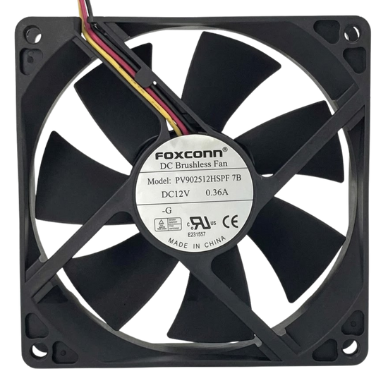 Microventilador PV902512HSPF-7A 12VDC 0.36A 92x92x25mm